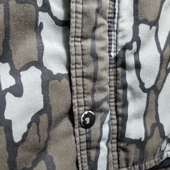 VINTAGE REBARK MEN'S CAMO HUNTING COAT ESTIMATED SIZE XXL - Picture 13 of 16